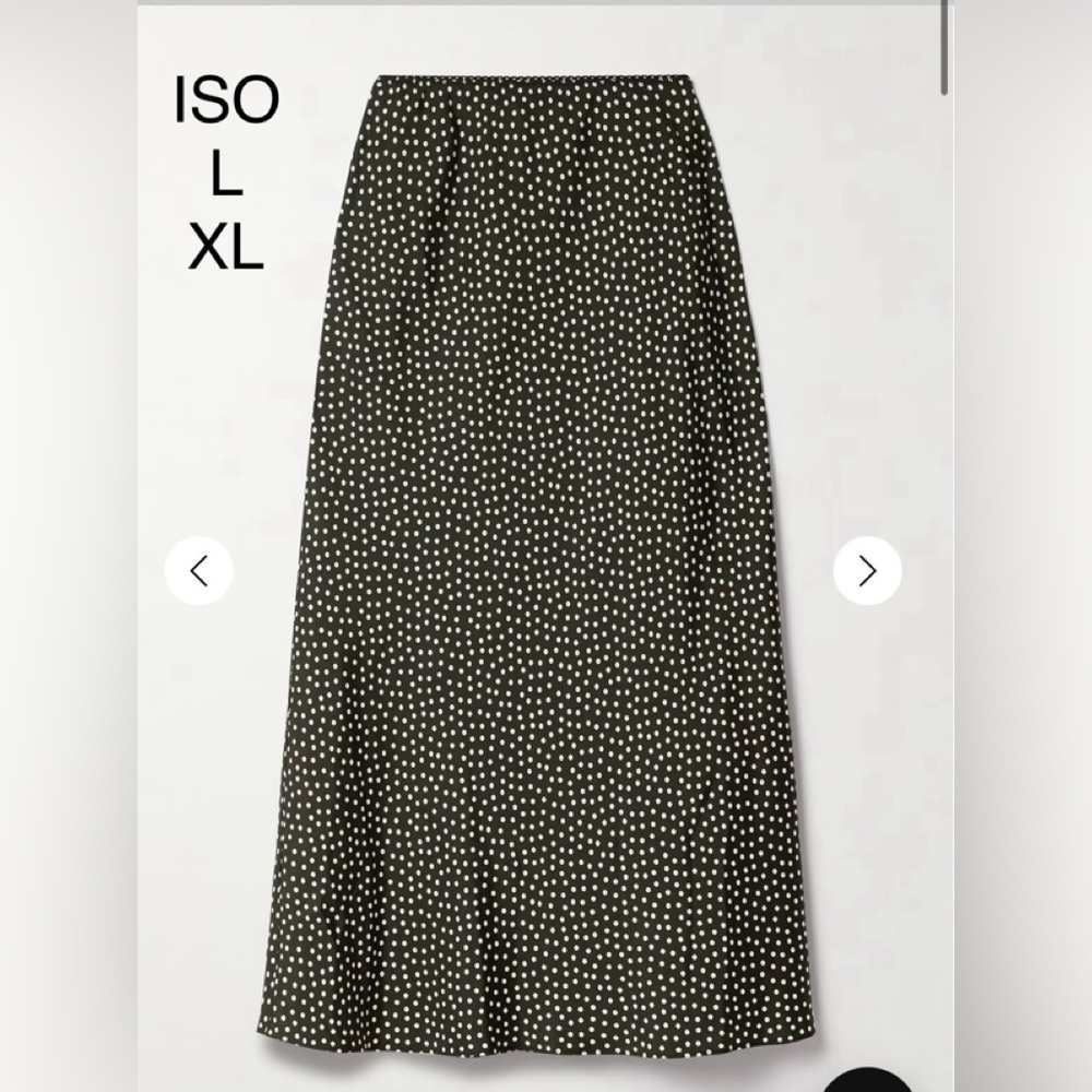 ISO in search of Dôen Doen Elowena Skirt in Camille Dot Polka Dot Size L XL